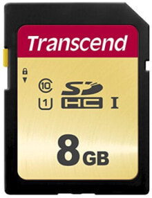 Memory Cards Transcend SD Card SDHC 500S 8GB