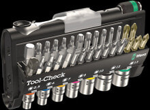 Screwdriver Bits And Holders  Wera 05073220001. Product type: Socket set, Drive size: 1/4"