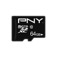 Memory Cards PNY Performance Plus memory card 64 GB MicroSDXC Class 10
