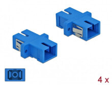 Accessories for cable channels DeLOCK 85990 fibre optic connector SC Female/Female