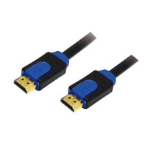 Cables & Interconnects Кабель HDMI LogiLink CHB1105 Синий/Черный 5 m