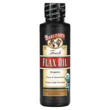 Fish Oil And Omega 3-6- 9 Barlean's, Organic Fresh, Flax Oil, 8 fl oz (236 ml)