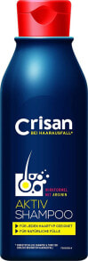 Premium Beauty Products crisan Active Shampoo Against Hair Loss - Daily Care Shampoo for Natural Hair Fullness - Pack of 6 (6 x 250 ml)