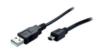 Cables & Interconnects shiverpeaks BS77163 USB cable 3 m USB 2.0 USB A Mini-USB B Black