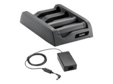Chargers For Smartphones Zebra SAC4000-411CES mobile device charger Black Indoor