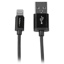 Charging Cables StarTech.com 15 cm (6 in.) USB to Lightning Cable - Short Lightning Cable - Charging Cable for iPhone / iPad / iPod - Apple MFi Certified - Black