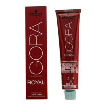 Hair Dye Постоянная краска Igora Royal Schwarzkopf 3-0 (60 ml)