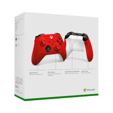 Steering wheels, Joysticks And Gamepads Microsoft Pulse Red Bluetooth/USB Gamepad Analogue / Digital Xbox, Xbox One, Xbox Series S, Xbox Series X