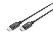 Cables & Interconnects ASSMANN Electronic AK-340100-020-S DisplayPort cable 2 m Black