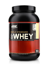 Whey Protein Optimum Nutrition Gold Standard 100% Whey Vanilla Ice Cream -- 2 lbs