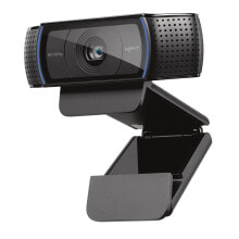 Webcams For Streaming Logitech C920 HD Pro webcam 15 MP 1920 x 1080 pixels USB 2.0 Black