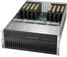 Network Attached Storage Supermicro SYS-4029GP-TRT2 server barebone Intel C622 LGA 3647 (Socket P) Rack (5U) Black