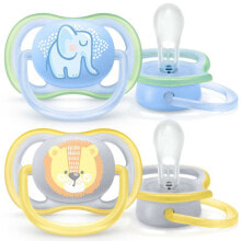 Baby Pacifiers And Accessories pHILIPS AVENT Ultra Air X2 Boy Pacifiers