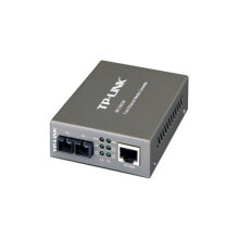 Network Cards and Adapters Мультимодальный медиа-конвертер TP-Link MC100CM 100 Mbps Серый
