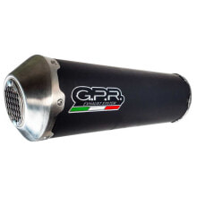 Spare Parts GPR EXHAUST SYSTEMS Evo4 Road Slip On Muffler Scarabeo 200 07-11 CAT Homologated