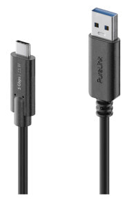 Cables or Connectors for Audio and Video Equipment PureLink IS2601-015 USB cable 1.5 m USB 3.2 Gen 1 (3.1 Gen 1) USB A USB C Black