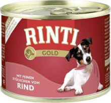 Wet Dog Food Rinti Rinti Gold puszka Wołowina - 185g