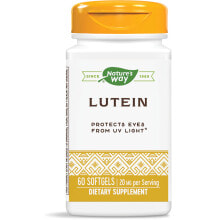 Lutein Nature's Way Lutein -- 20 mg - 60 Softgels