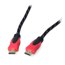 Cables & Interconnects HDMI Blow Premium Red Braided Cable Class 1.4 - 1,5m