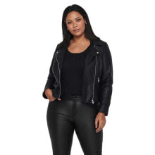 Athletic Jackets ONLY Emmy Faux Biker Leather Jacket