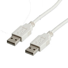 Cables or Connectors for Audio and Video Equipment ROLINE USB 2.0 Cable, A - A, M/M 1.8 m