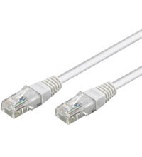 Cables & Interconnects Goobay CAT 6-1500 UTP White 15m. Cable length: 15 m