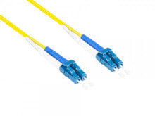 Cables & Interconnects Alcasa LW-9075LC fibre optic cable 7.5 m 2x LC OS2 Yellow