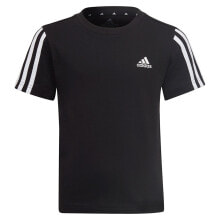 Boys Athletic T-shirts ADIDAS 3 Stripes Short Sleeve T-Shirt