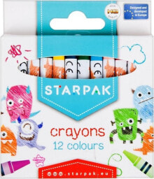Colored Pencils Starpak I KREDKI WOSK 12KOL STARPAK PUD12/144