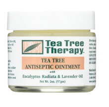 Skin Tea Tree Therapy Antiseptic Ointment Eucalyptus Australiana and Lavender Oil -- 2 oz