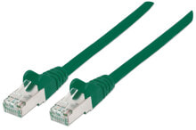 Cables or Connectors for Audio and Video Equipment Network Patch Cable - Cat6A - 1.5m - Green - Copper - S/FTP - LSOH / LSZH - PVC - Gold Plated Contacts - Snagless - Booted - Polybag - 1.5 m - Cat6a - S/FTP (S-STP) - RJ-45 - RJ-45 - Green