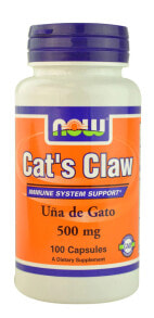 Immune System NOW Foods Cat's Claw -- 500 mg - 100 Veg Capsules
