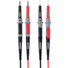 Accessories VOLTCRAFT MS-4PS. Product type: Test lead set, Product colour: Black, Red, Test lead length: 1 m. Width: 19.4 mm, Height: 176 mm