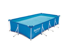 Swimming Pools Bestway Steel Pro Power Pro Frame Pool 4.00m x 2.11m x 81cm - blue, 5700 L, Framed pool, Blue