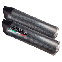 Spare Parts GPR EXHAUST SYSTEMS Furore Poppy Ducati MonstER 800 03-05 Ref:CAT.64.2.FUPO Homologated Oval Muffler