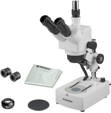 Microscopes Bresser Optics 5804000. Product colour: Black, White. Maximum magnification: 160x, Magnification: 10x