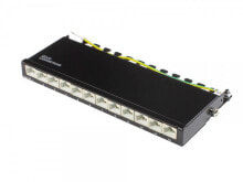 Accessories for telecommunications cabinets and racks Alcasa GC-N0121 patch panel 0.5U