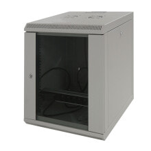 Accessories for telecommunications cabinets and racks LogiLink D22S88G rack cabinet 22U Grey
