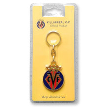Premium Clothing and Shoes VILLAREAL CF Crest Key Ring