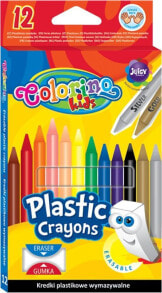 Colored Pencils Colorino KREDKI COLORINO 12KOL. PLASTIKOWE WYMAZYWALNE
