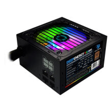 Power Supply Источник питания CoolBox DG-PWS600-MRBZ ATX 600W RGB Чёрный Ø 12 cm x 1
