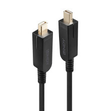 Cables & Interconnects Lindy 38484 DisplayPort cable 50 m Mini DisplayPort Black