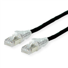Cable channels Dätwyler Kat.6 H AMP v2 schwarz 0.5m CU 7702 flex LS0H v2 - SFTP - 0.5 m