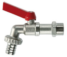 Guns, Nozzles, Sprinklers Gardena 7333-20, Faucet connector, Red,Silver, 33.3 mm (G 1")/ 19 mm (3/4'')