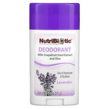 Deodorants NutriBiotic, Deodorant, Lavender, 2.6 oz (75 g)