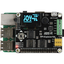 Accessories And Spare Parts For Microcomputers Joy-iT RB-EXPLORER700, Expansion board, Raspberry Pi, Black,Green,Silver, 2.44 cm (0.96"), 128 x 64 pixels, 85 mm