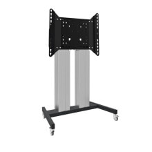 Stands And Rollers For Computers iiyama MD 062B7105K signage display mount 2.49 m (98") Black, Stainless steel