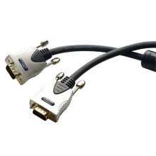 Cables & Interconnects shiverpeaks sp-PROFESSIONAL VGA cable 5 m VGA (D-Sub) Black, Chrome