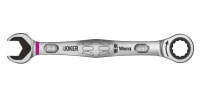 Open-end Cap Combination Wrenches Wera Joker, 14 mm, Stainless steel, Steel, Matte, Germany, 29.3 mm