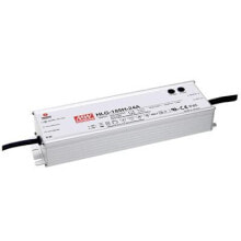 Power Supplies MEAN WELL HLG-185H-24, 185 W, IP20, 90 - 305 V, 24 V, 68 mm, 220 mm
